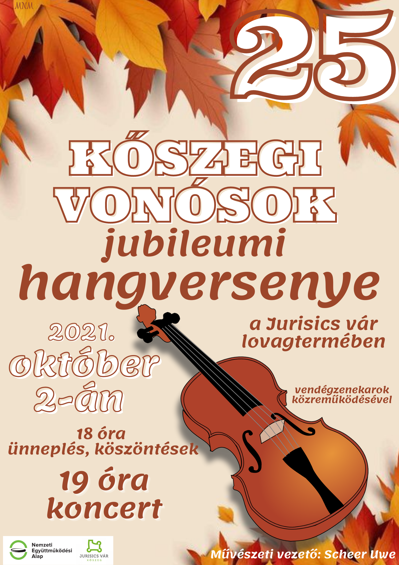 KV25 Kubileumi koncert plakat
